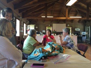 Ka Hui Kapa Apana O Waimea の月一度のミーティング