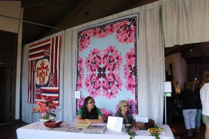 2013年2月に開催されたハワイアンキルト展