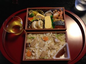 初日の二傳さんのお弁当