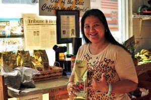 ライジング・サン・コーヒーの生産者のグレイスさん