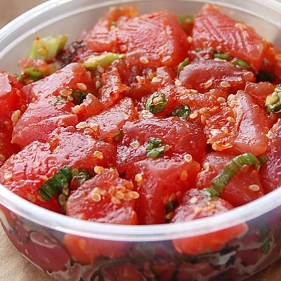 ポキを食べよう！ | パシフィックリゾートのホロホロ ハワイ カワラ版