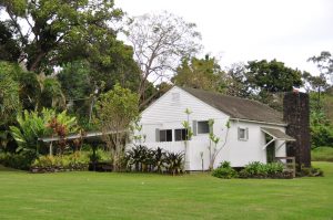 ワイナリーに残る古い建物